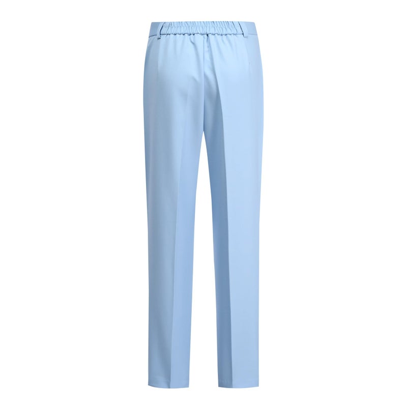 YUNCLOS Women's 2 Piece Office Work Suit Set Two Button Blazer and Pants Blue - Image 3